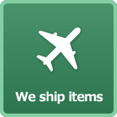 We ship items