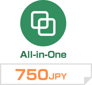 All-in-One 750JPY